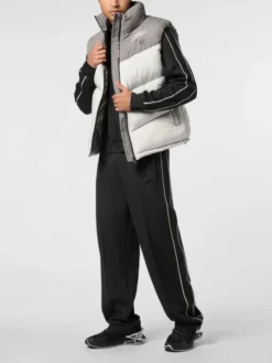 Plein Sport Kamizelka 24003 Szary Regular Fit