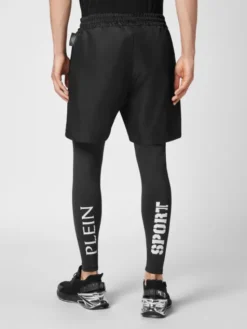 Plein Sport Legginsy 8227 Czarny Active Fit