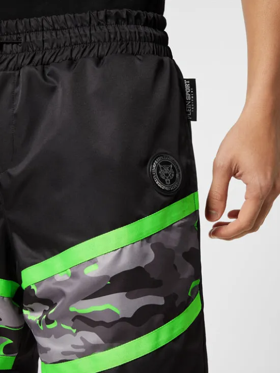 Plein Sport Legginsy 2839 Czarny Active Fit