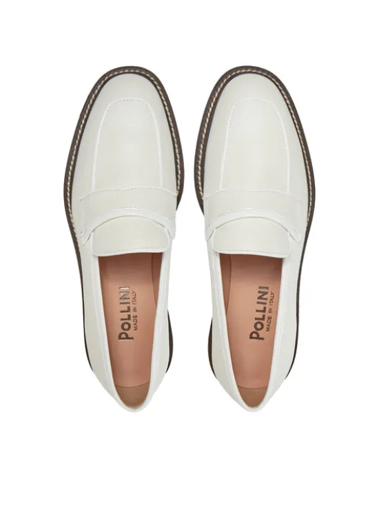 Pollini Lordsy SA10033G1ITD210A Biały