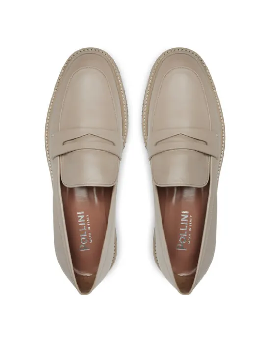 Pollini Mokasyny SA10093G1LTDG105 Beżowy
