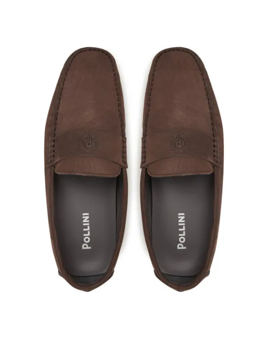 Pollini Mokasyny SB10402G0MUV0301 Brązowy