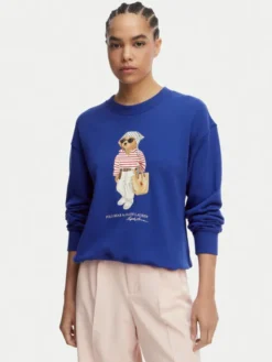 Polo Ralph Lauren Bluza 211A12730001 Niebieski Regular Fit