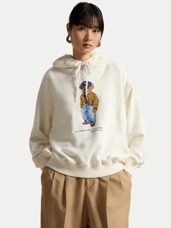 Polo Ralph Lauren Bluza 211B17799001 Biały Regular Fit