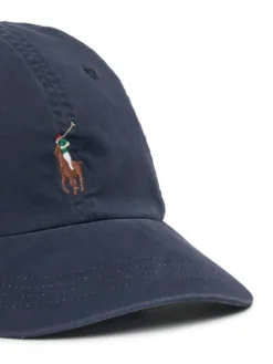 Polo Ralph Lauren Czapka z daszkiem 211954881004 Granatowy