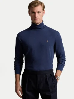 Polo Ralph Lauren Golf 710760126019 Granatowy Regular Fit