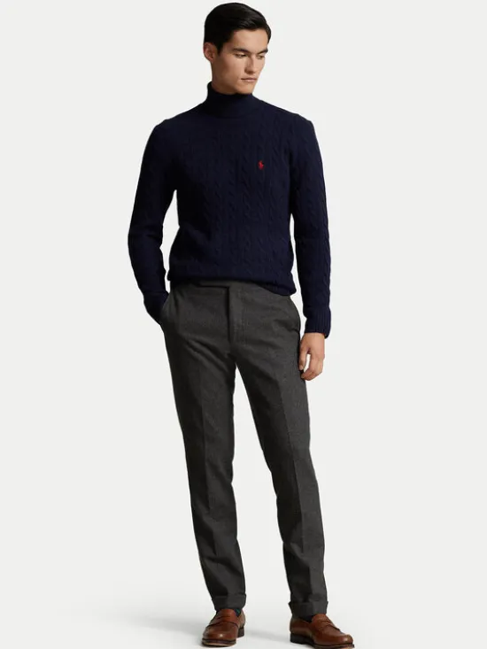 Polo Ralph Lauren Golf 710876836005 Granatowy Regular Fit