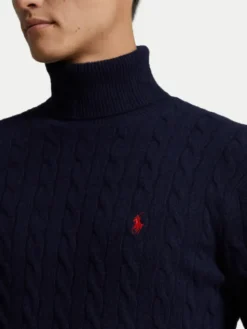 Polo Ralph Lauren Golf 710876836005 Granatowy Regular Fit