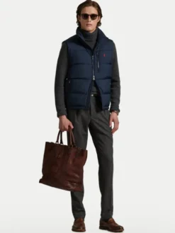 Polo Ralph Lauren Kamizelka 710968283002 Granatowy Regular Fit