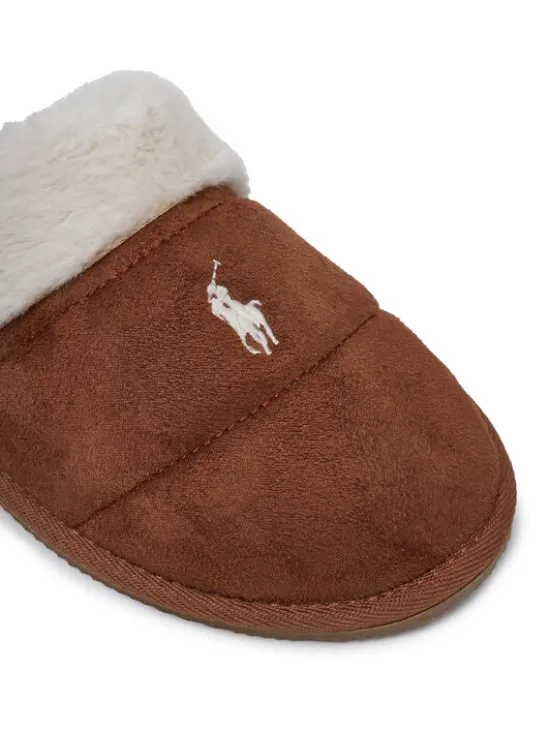 Polo Ralph Lauren Kapcie 842957049001 Brązowy