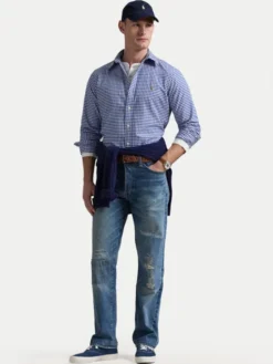 Polo Ralph Lauren Koszula Core Replen 710792041 Niebieski Custom Fit
