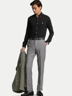 Polo Ralph Lauren Koszula 710654408089 Czarny Regular Fit