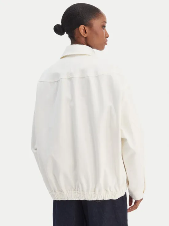 Polo Ralph Lauren Kurtka przejściowa 211A96311001 Écru Oversize