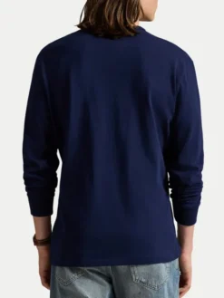 Polo Ralph Lauren Longsleeve 710970697003 Granatowy Classic Fit