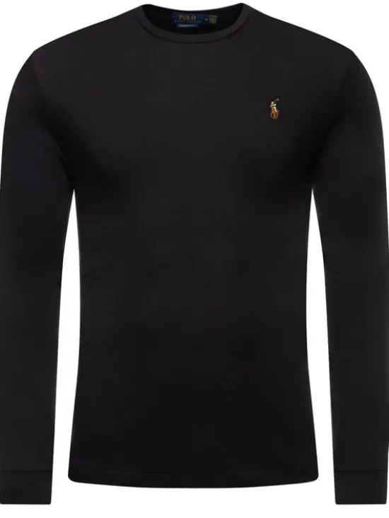 Polo Ralph Lauren Longsleeve 710760121 Czarny Slim Fit