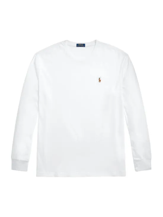 Polo Ralph Lauren Longsleeve 710760121 Biały Slim Fit