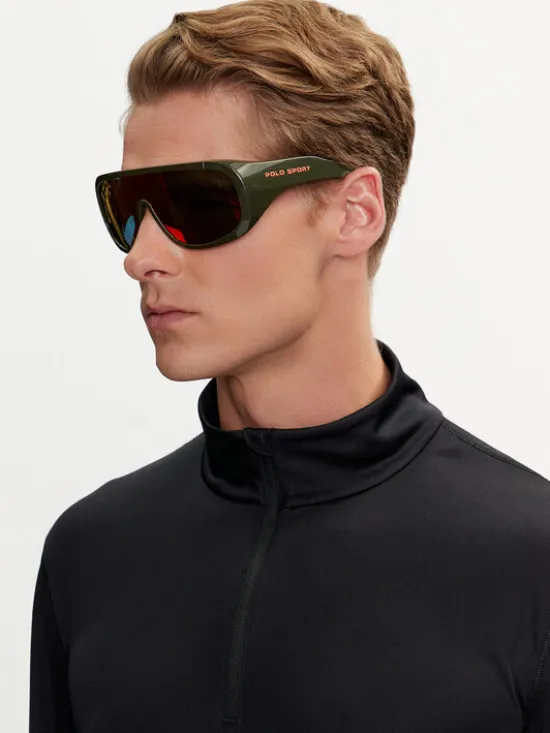 Polo Ralph Lauren Okulary przeciwsłoneczne 0PH4215U 52166Q Zielony
