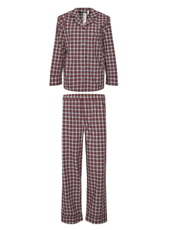Polo Ralph Lauren Piżama 4P0429 Bordowy Relaxed Fit