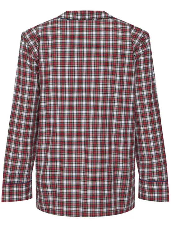 Polo Ralph Lauren Piżama 4P0429 Bordowy Relaxed Fit