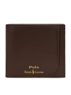 Polo Ralph Lauren Portfel 405963225002 Brązowy ciemny