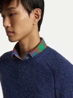 Polo Ralph Lauren Sweter 710B27270004 Granatowy Regular Fit
