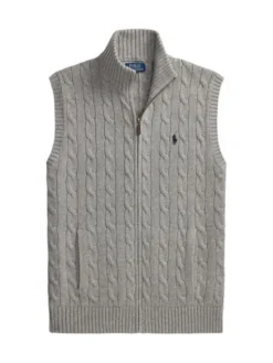 Polo Ralph Lauren Sweter 710B23522001 Szary Regular Fit