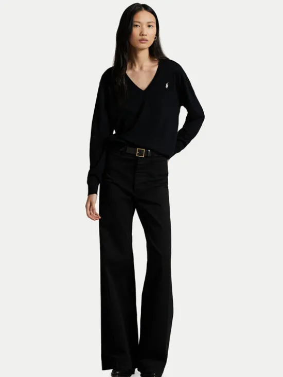 Polo Ralph Lauren Sweter 211972105004 Czarny Regular Fit