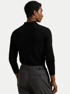 Polo Ralph Lauren Sweter 710941104002 Czarny Regular Fit