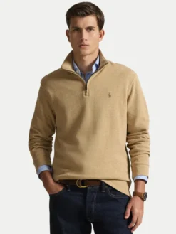Polo Ralph Lauren Sweter 710P07411006 Beżowy Regular Fit