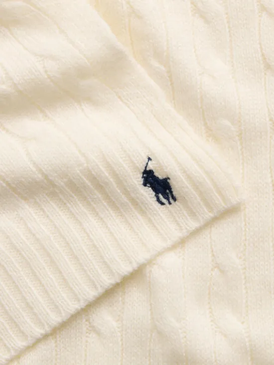 Polo Ralph Lauren Szalik 455956296002 Kremowy