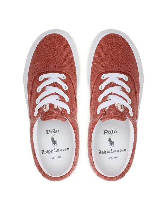 Polo Ralph Lauren Tenisówki 804907203001 Czerwony