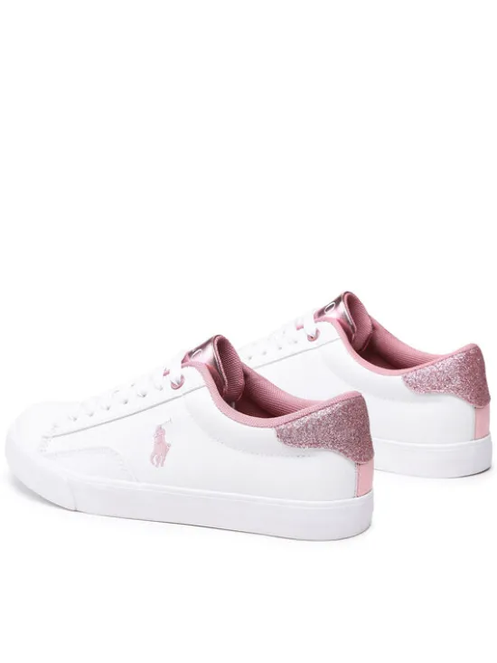 Polo Ralph Lauren Tenisówki Theron V RF104103 Biały