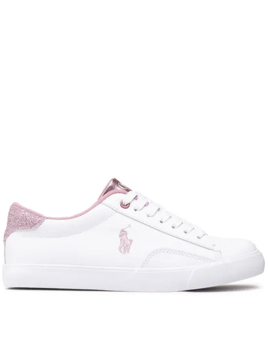 Polo Ralph Lauren Tenisówki Theron V RF104103 Biały