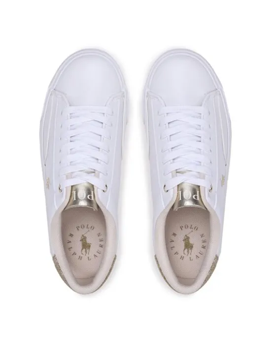 Polo Ralph Lauren Tenisówki Theron V RF104098 Biały