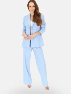 Potis & Verso Marynarka Sonata Niebieski jasny Regular Fit
