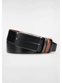 Próchnik Pasek Męski Dwustronny 4 w 1 z Wymienną Klamrą PM2 PS073222000003 Brązowy