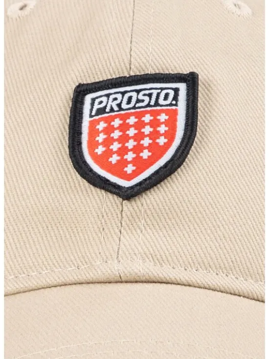 PROSTO. Czapka z daszkiem Shield Beżowy