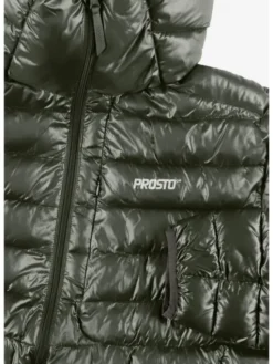 PROSTO. Kurtka przejściowa Light Weight Zielony Regular Fit