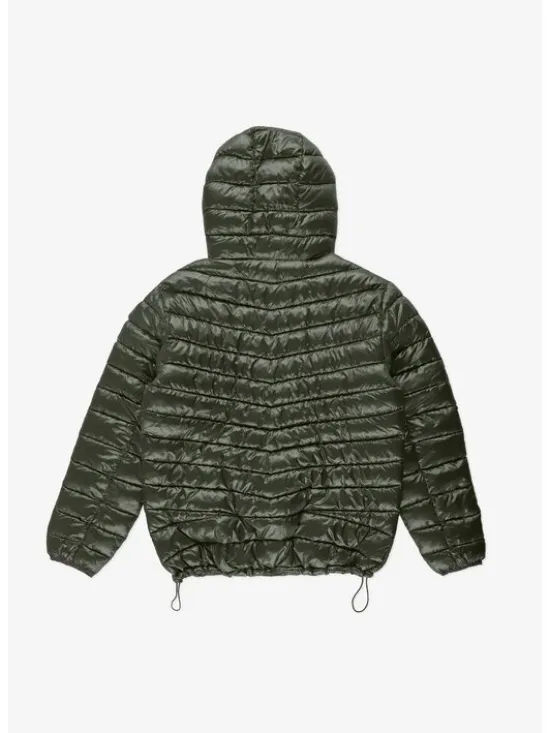 PROSTO. Kurtka przejściowa Light Weight Zielony Regular Fit