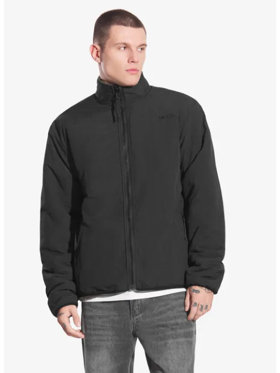 PROSTO. Kurtka zimowa Sherpa Reverse Zielony Regular Fit