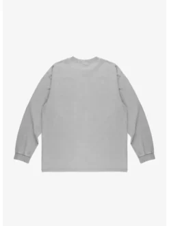 PROSTO. Longsleeve Splash Shield Szary Regular Fit