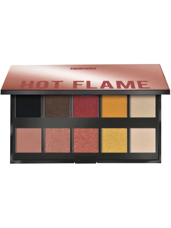 PUPA Milano Make Up Stories Paleta cieni do powiek 002 Hot Flame
