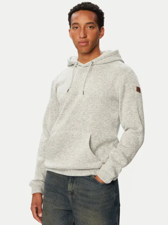 Quiksilver Bluza EQYFT05123 Szary jasny Regular Fit