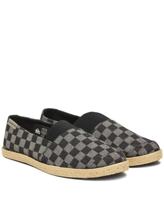 Quiksilver Espadryle AQYS700053 Szary