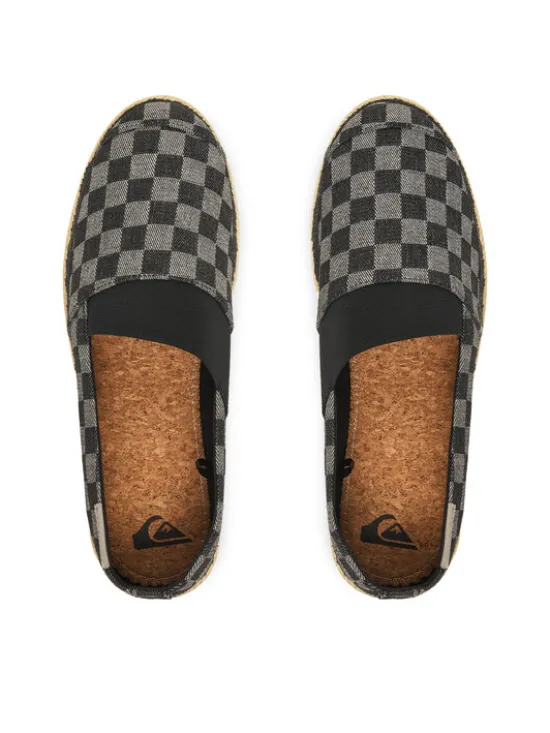 Quiksilver Espadryle AQYS700053 Szary