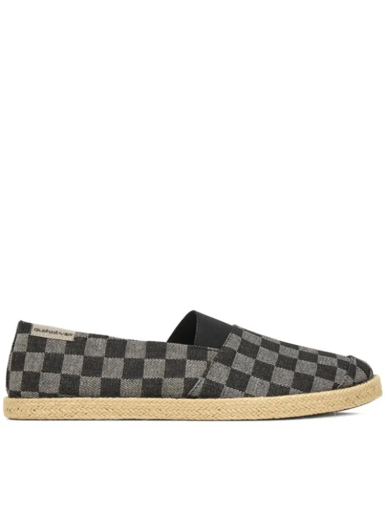 Quiksilver Espadryle AQYS700053 Szary