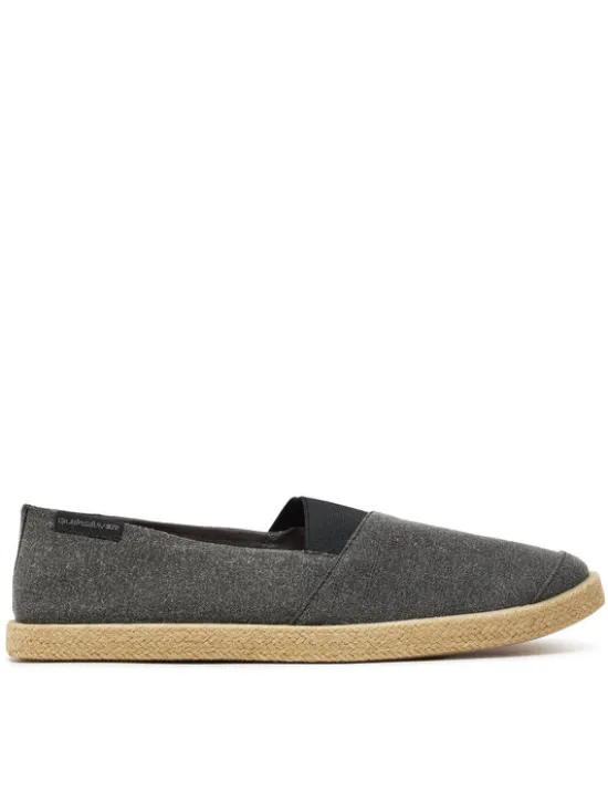 Quiksilver Espadryle AQYS700053 Szary