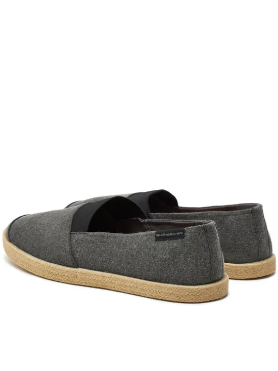 Quiksilver Espadryle AQYS700053 Szary
