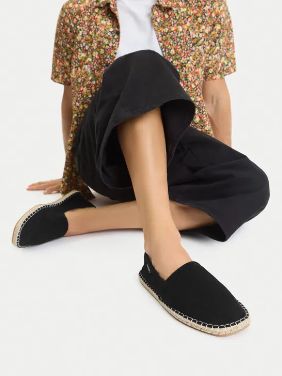Quiksilver Espadryle EOHP-BARREL-01 Czarny