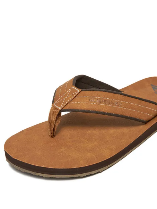 Quiksilver Japonki 808416 Brązowy